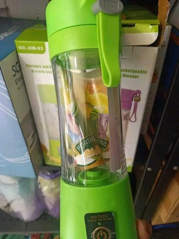 USB Rechargeable Portable Mini Personal Juicer Blender, Bottle Juicer Machine. - Image 3