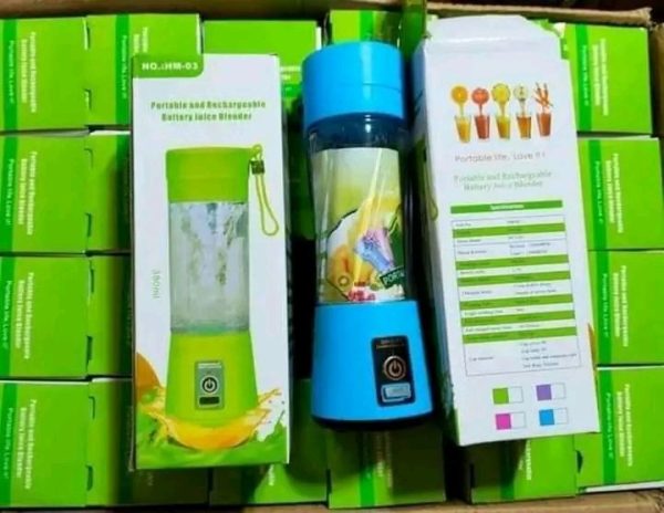 USB Rechargeable Portable Mini Personal Juicer Blender, Bottle Juicer Machine. - Image 4