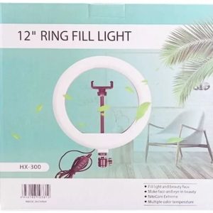 12 Inch LED Ring Light HX-300 Without Stand