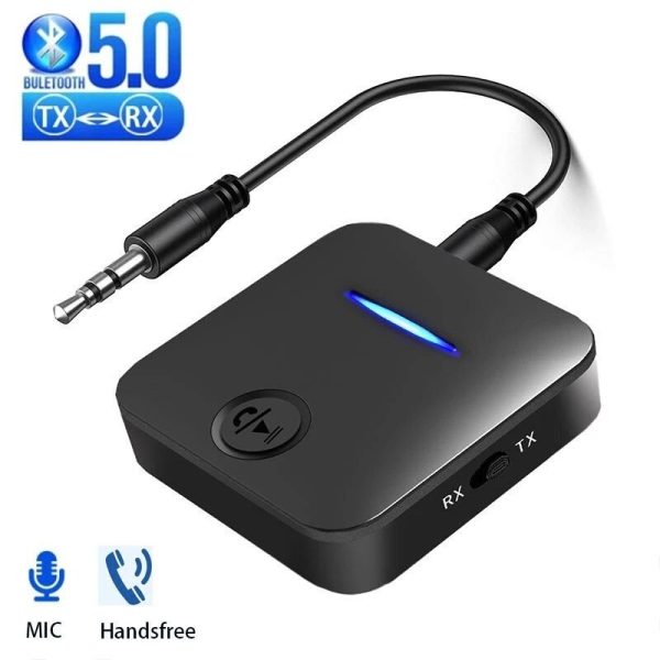 Bluetooth Audio Transmitter & Receiver (2-in-1) for TV, Headphones/Speaker/PC/Car/Home Stereo - Image 3