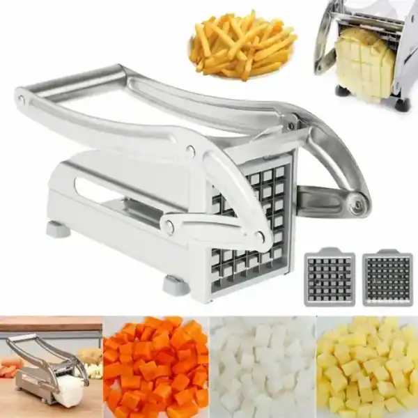 Stainless Steel Vegetable Potato Cutter - Image 3