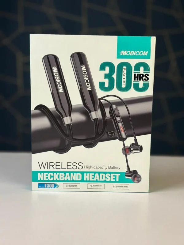 MOBICOM E300 Wireless Neckband Headset - Image 2